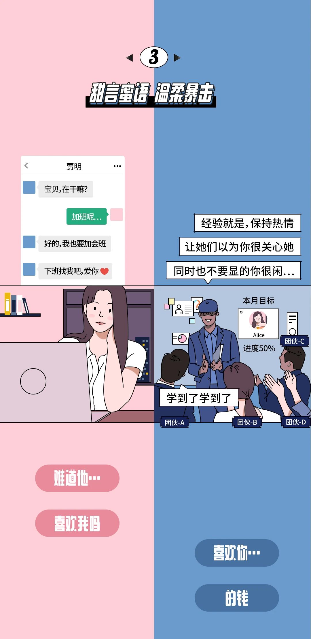 【网安滨州】谨防“甜蜜陷阱”！互联网反诈系列漫画一起看(图4)